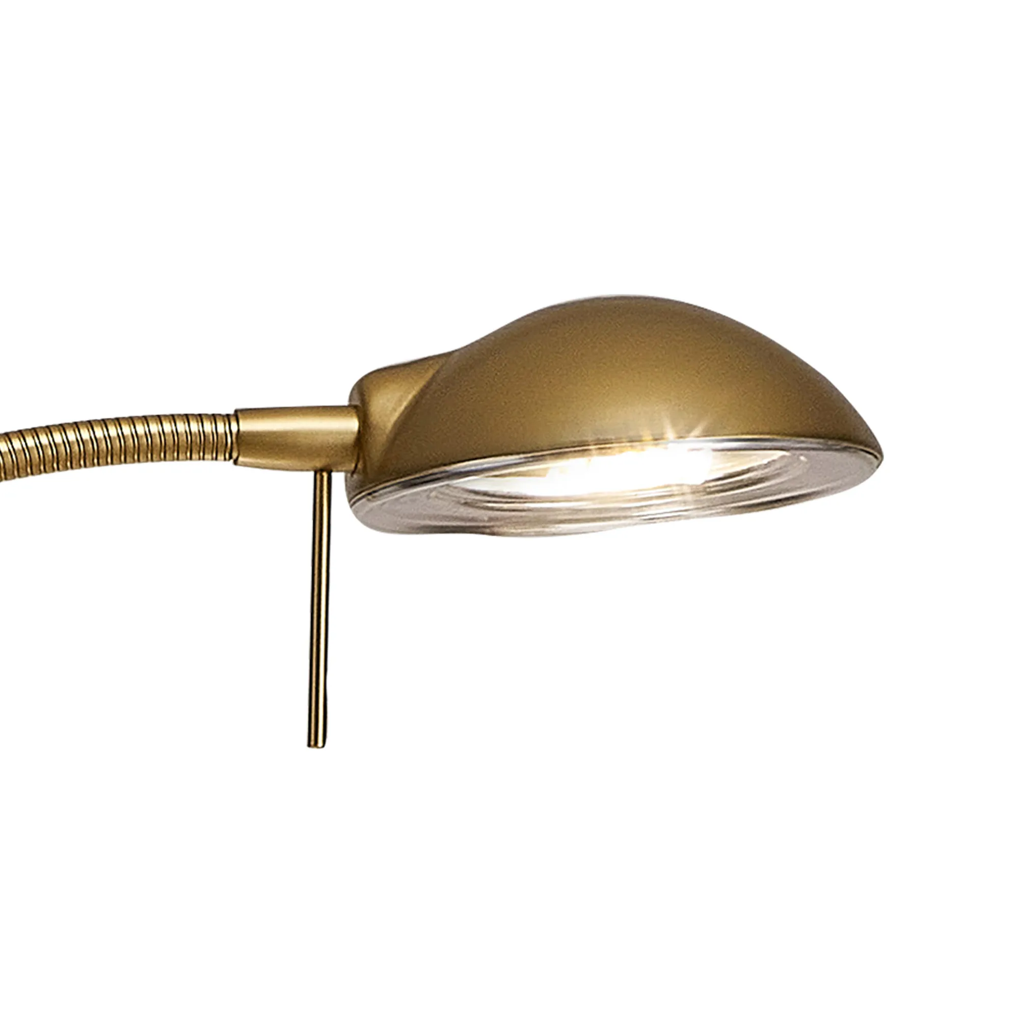 Bamberg 140cm Switched Floor Lamp 1 Light Gold D0796  Deco Bamberg
